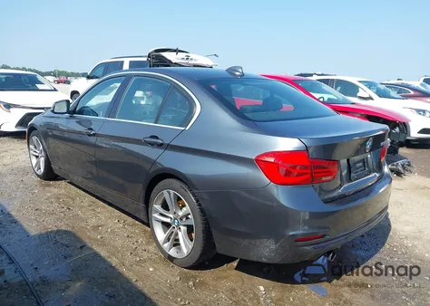 2017 BMW 330I из США, поврежденный, VIN WBA8B9G54HNU09617